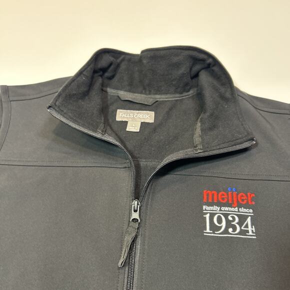 Meijer Employee Vest Unisex Large Crew Member Team Member Jacket Sleeveless - Picture 7 of 12